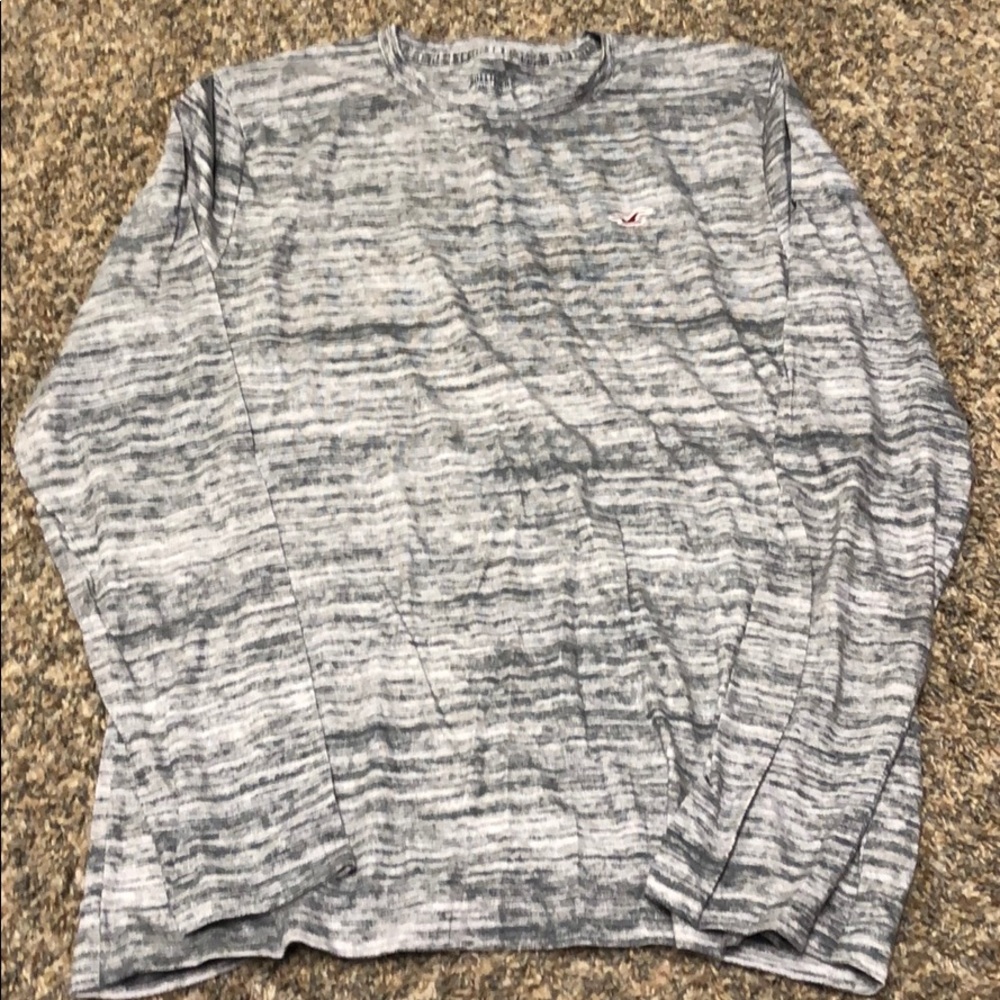 Gray long sleeve From Hollister.